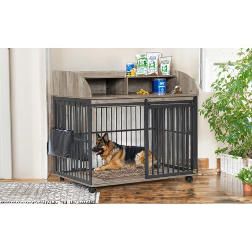 The Wooden Kennel Kennel Is Suitable For Large Medium-sized Dogs